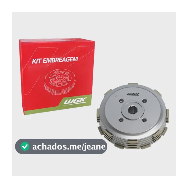 Kit Embreagem Completa Honda Cg 150 Fan Nxr Titan 150 Wgk