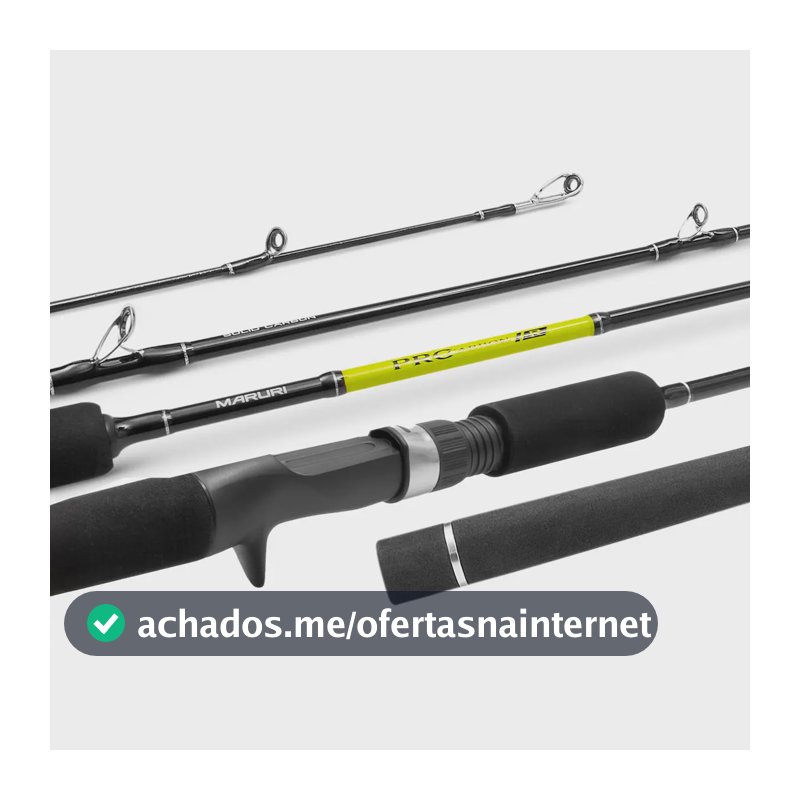 Vara Para Carretilha Pro Carbon R C-601m 1,83m 15-30lbs 1 Parte - Maruri