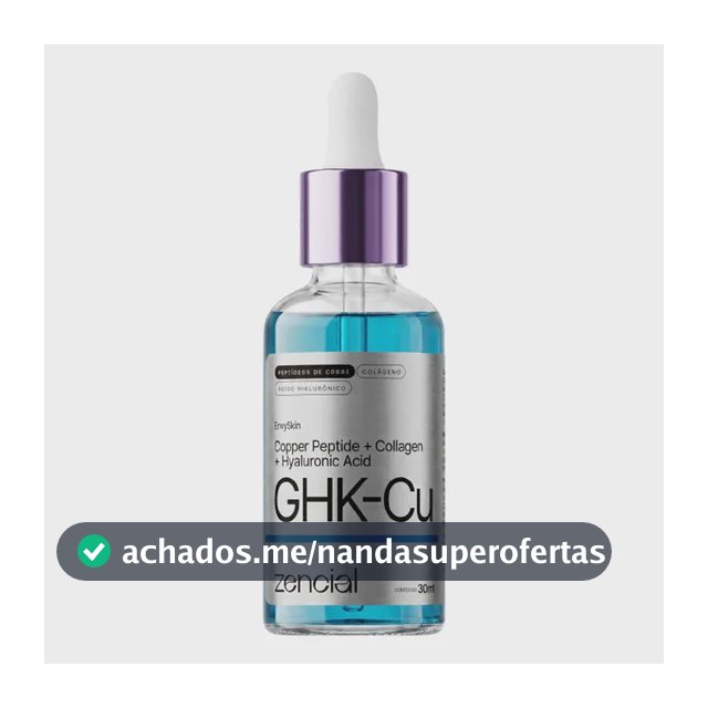Sérum Ghk-cu + Colágeno Bioestimulação Facial Zencial 30ml Todo Tipo De Pele Dia/noite