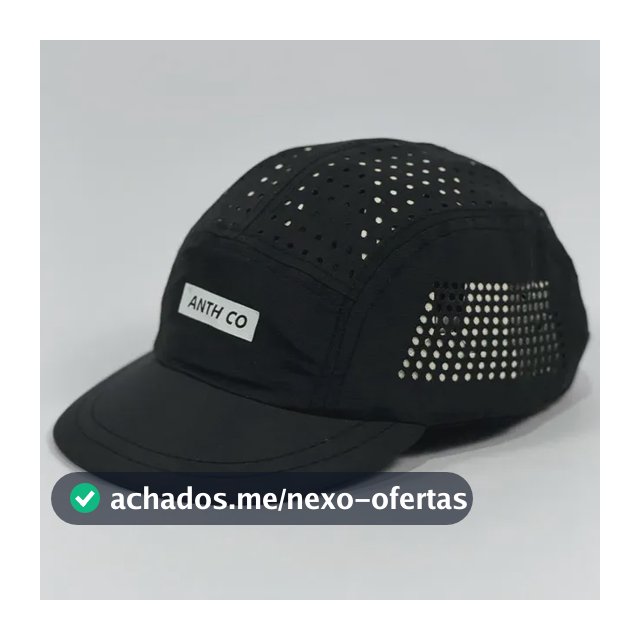 Boné Five Panel Sport Running Aba Curta Flexível Corrida Cor 1 Un Liso