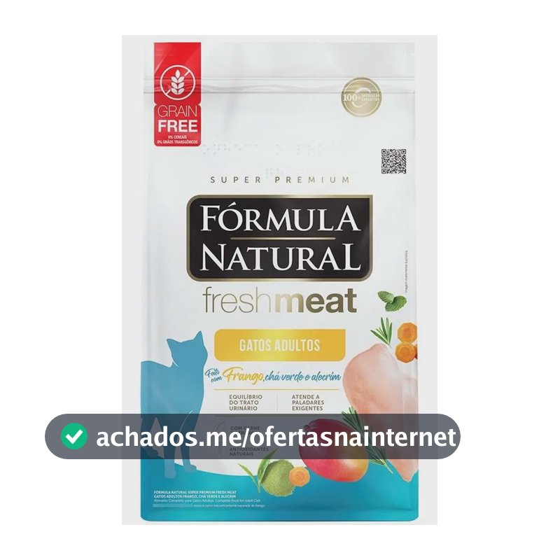 Fórmula Natural Fresh Meat Gato Adulto Frango 10,1kg