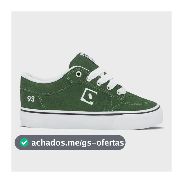 Tênis Qix 93 Ninety Three - Masc/fem - Várias Cores + Nf Verde-musgo 42 Br