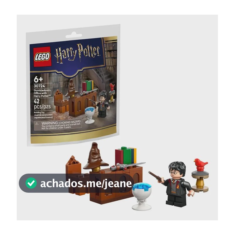 Lego 30724 Harry Potter O Escritório De Dumbledore 42 Peças 42 Harry Potter