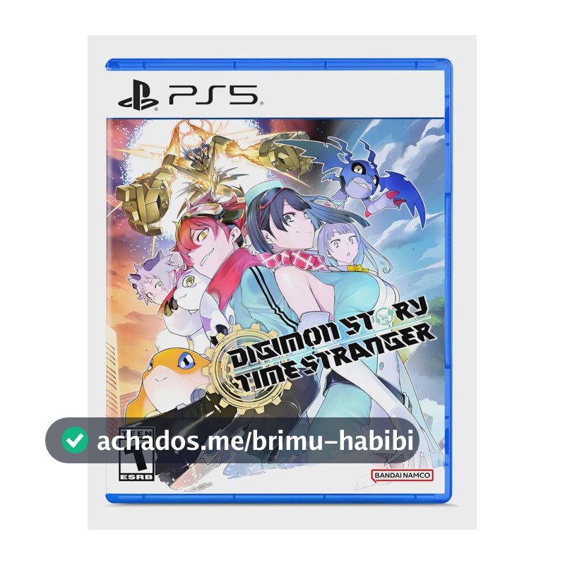 Digimon Story Time Stranger Ps5 Midia Fisica