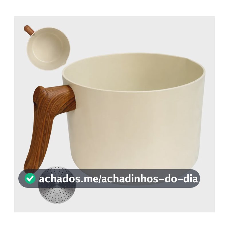Leiteira Fervedor De Indução Cerâmica 16cm 2,2l Cor Vanilla