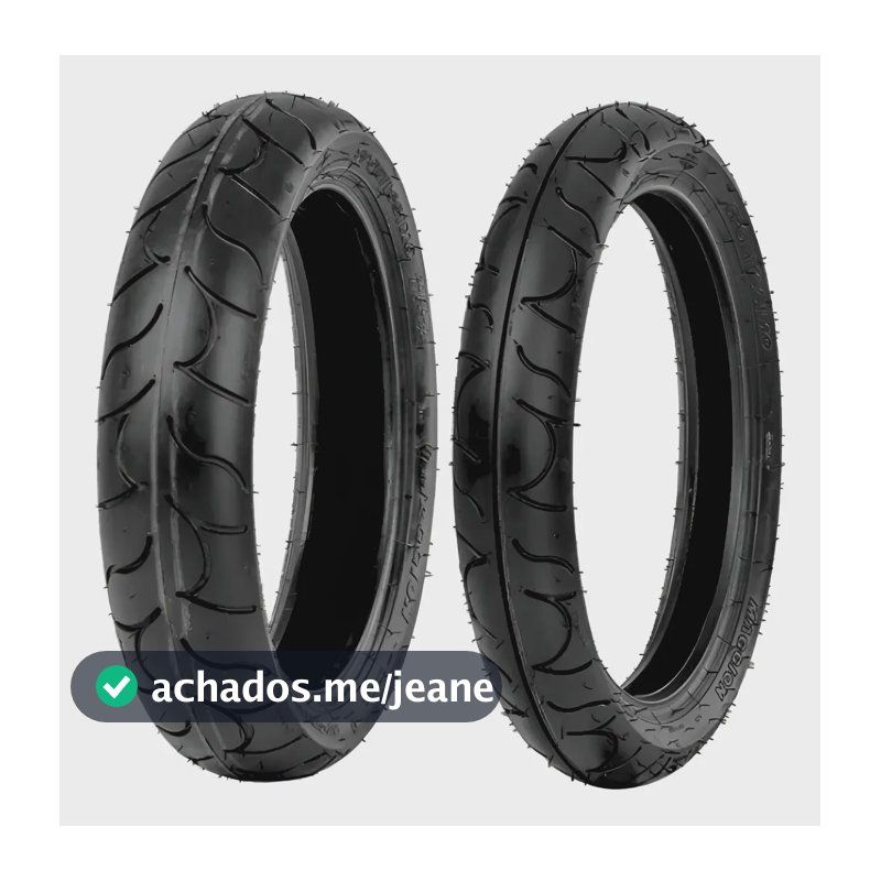 Pneu Maggion Sportissimo 110/70-17 + 130/70-17 Sem Câmara Esportivo