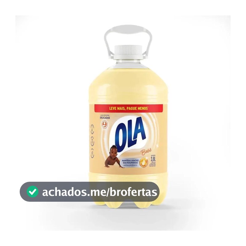 Lava Roupas Ola Bebê 3,8l