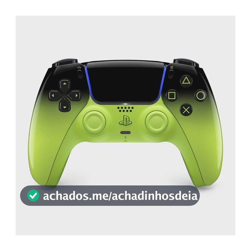 Controlador sem fio Dualsense Remix Green