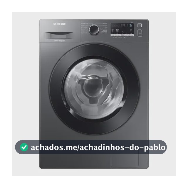 Lava E Seca Samsung Wd11m Com Digital Inverter Inox 11kg Cor Inox look