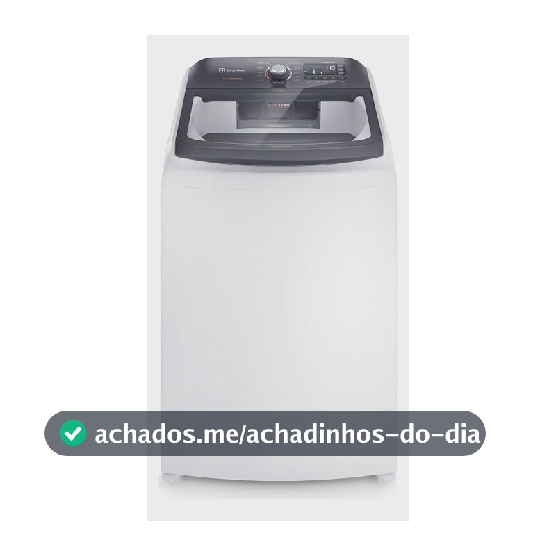 Máquina de Lavar 15kg Electrolux Premium Care com Cesto Inox, Jet&Clean e Time Control LEC15