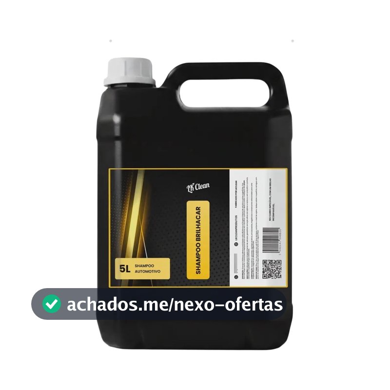 Shampoo Automotivo Concentrado 5lt Espuma Chantily Neve Lk