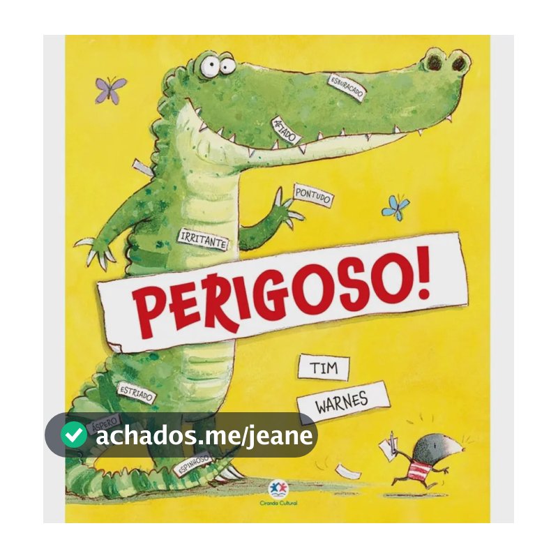 Perigoso! - Warnes, Tim - Ciranda Cultural - Capa Mole