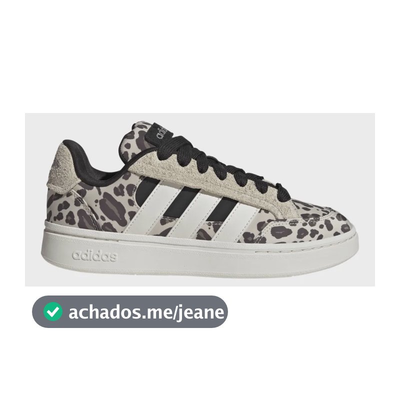 Tênis Feminino Grand Court Alpha adidas Bege Liso 36 Br