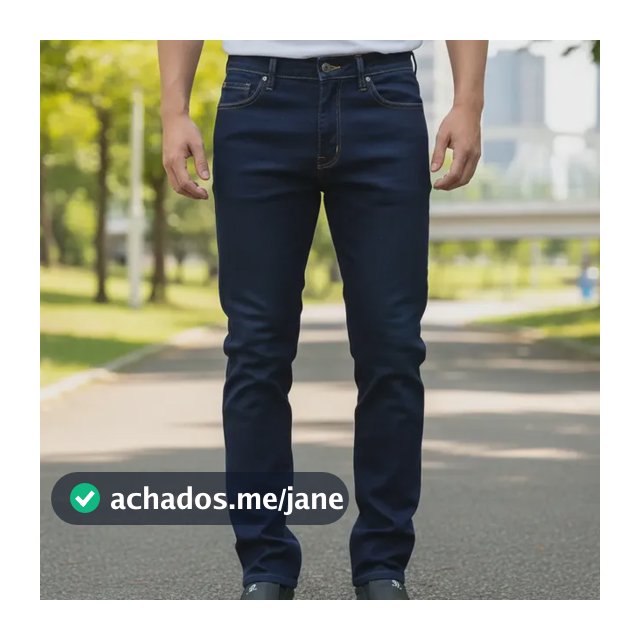 Calça Jeans Masculina Para Trabalho Com Leve Defeitos