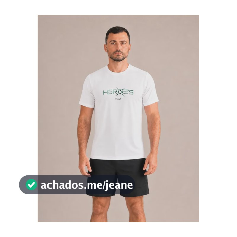 Camiseta Masculina Heroes City 100% Algodão Original Blue Heroes Xxg Liso