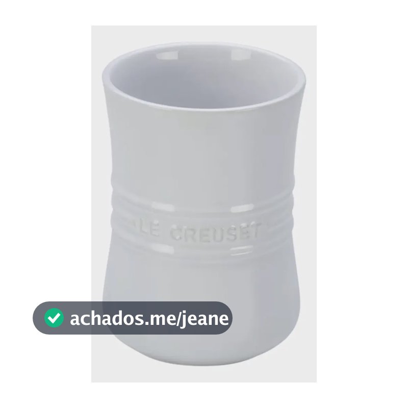Porta Utensílios Signature Le Creuset 1l Utensilio Cozinha Cor Branco