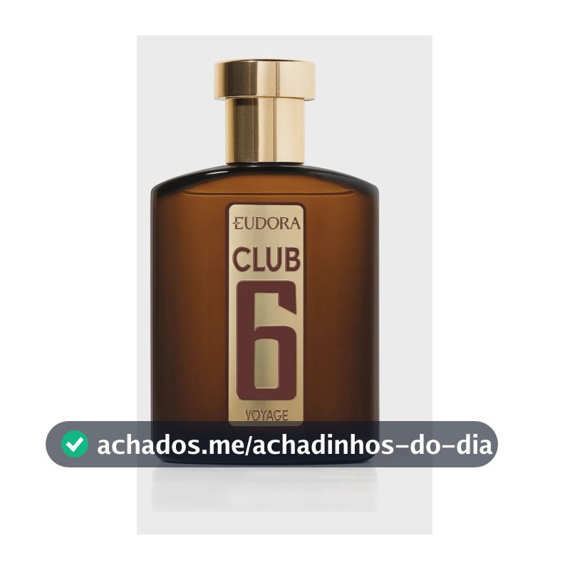 Club 6 Voyage Desodorante Colônia 95ml
