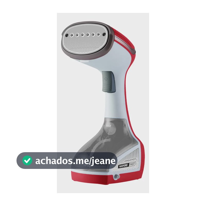 Vaporizador Portátil de Roupas e Tecidos Wap Wapore Fast 1250 Com Vapor Quente