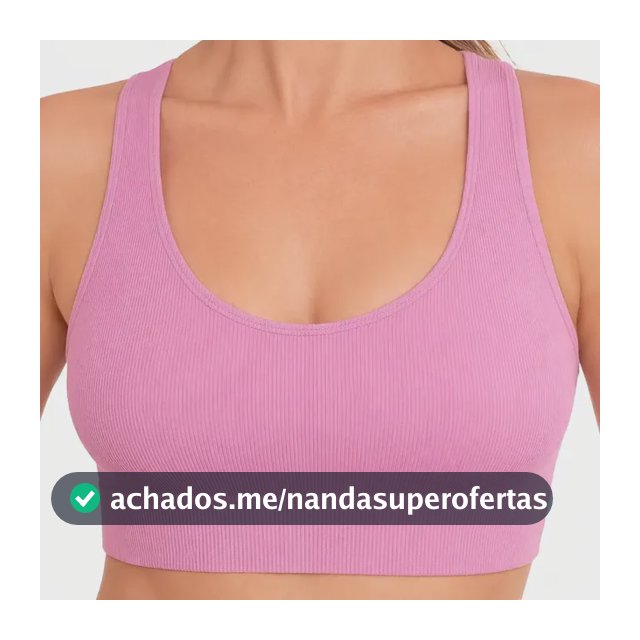 Top Selene Alta Sustentação Sem Costura Fitness Academia
