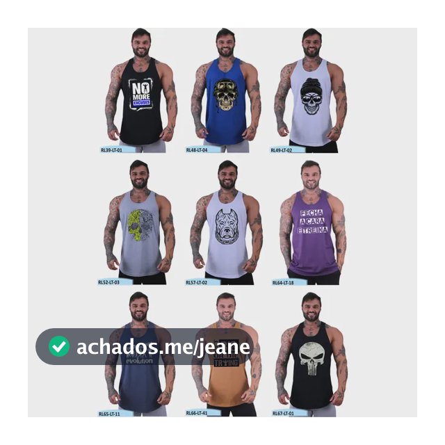 Kit 3 Regatas Longline Cavada Camiseta Masculina Treino Fit