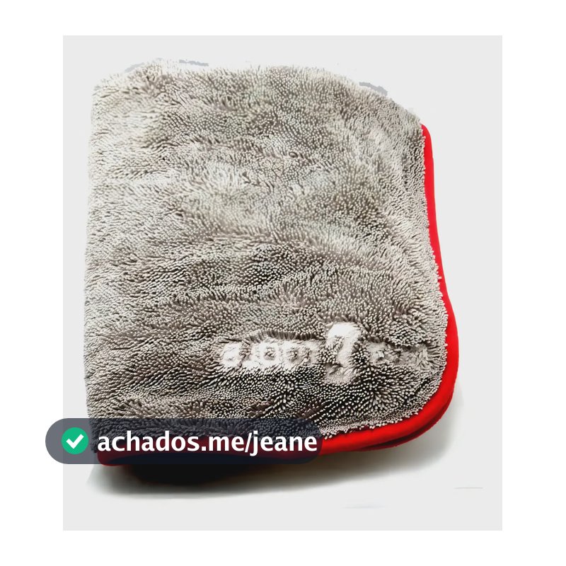 Toalha Microfibra Secagem Rápida 600gsm 90x60cm Antibacteriana Carro