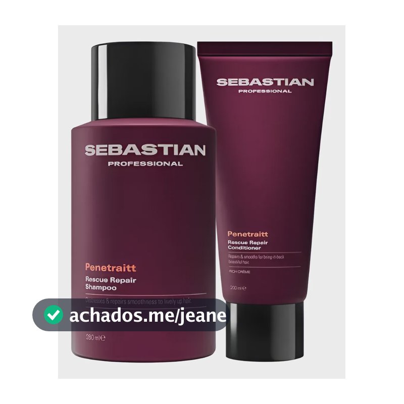 Kit Sebastian Professional Penetraitt Luxe Home (2 Produtos)