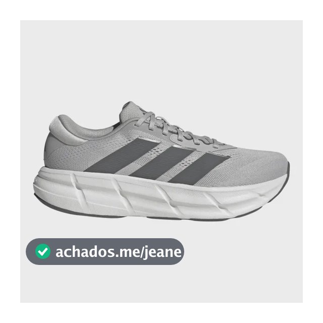 Tênis De Corrida Masculino Questar 4 adidas Cinza Liso 39 Br