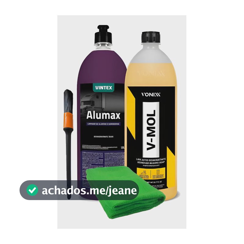 V-mol Alumax 1,5l Limpeza Pesada Completa Motor Chassi Rodas