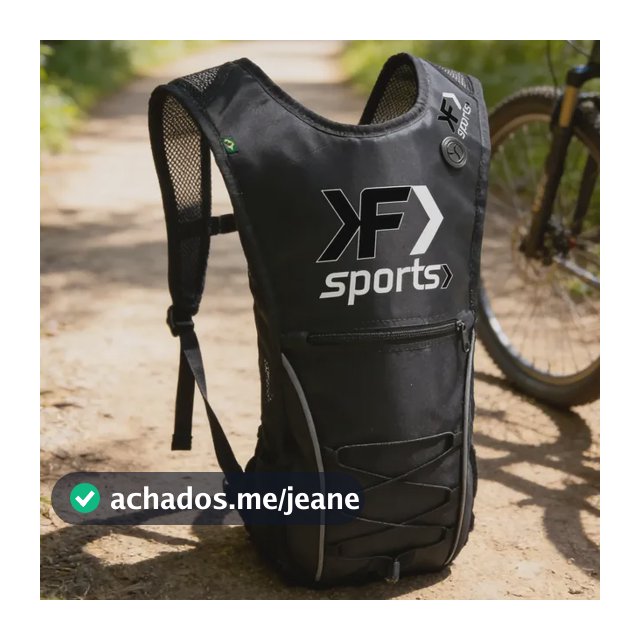 Mochila De Hidratação Impermeável Ciclista Com Refil Incluso