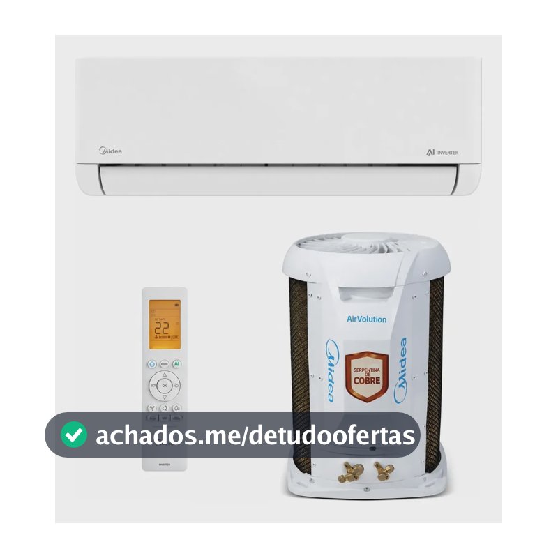 Ar Condicionado Split Hi Wall Midea 12000 Btus Inverter 220v 220v
