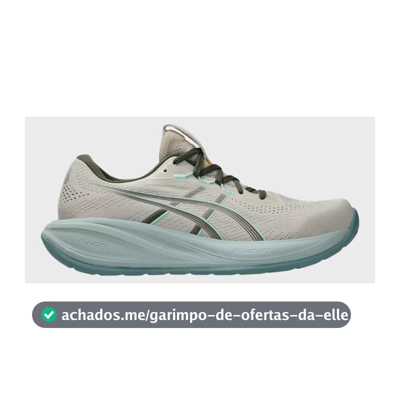 Tênis De Corrida Asics Gel-cumulus 28 Masculino Original Cinza/azul Liso 40 Br