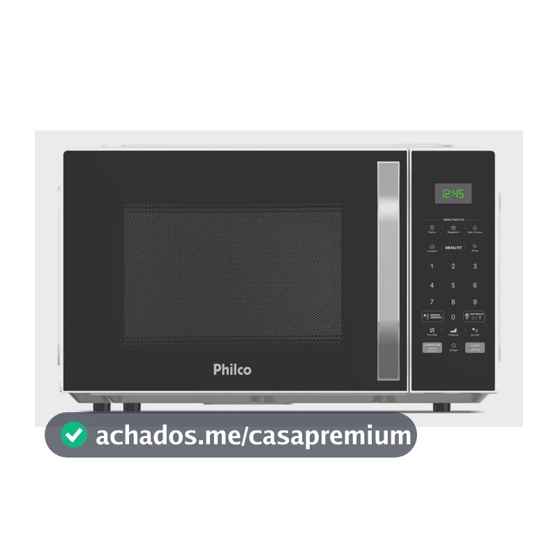 Micro-ondas 33l Philco Teclas Fáceis Limpa Fácil 1400w Pm36 220V