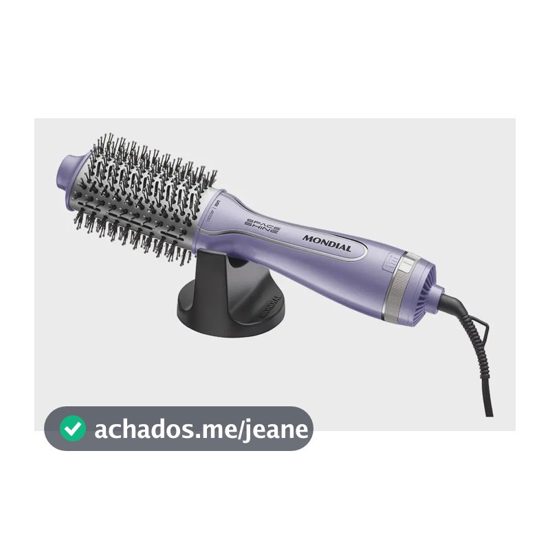 Escova Secadora Space Shine Mondial Lilás 1300w - ES-21