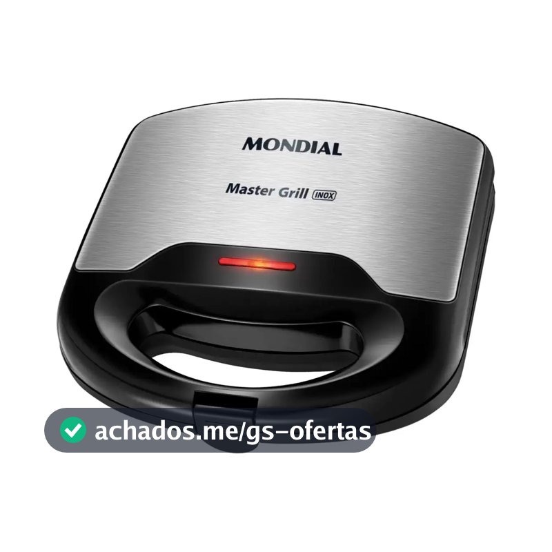 Sanduicheira Master Grill 750W S-20 Mondial