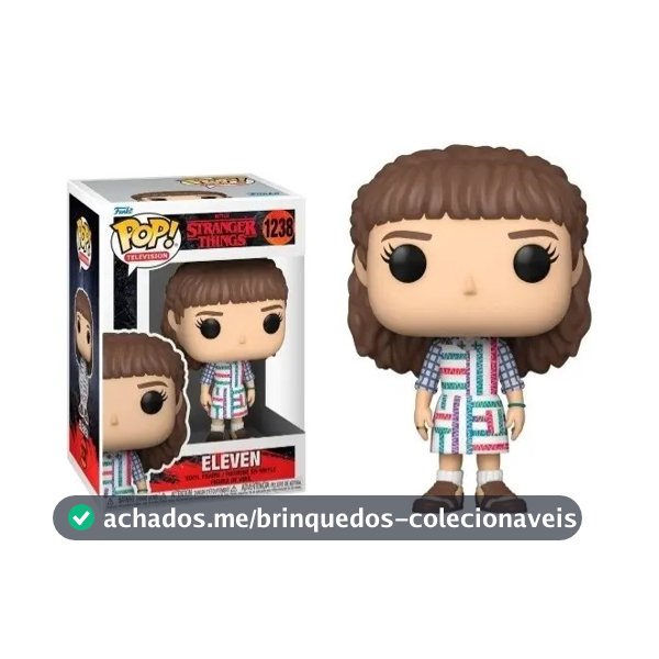 Figura de acción Eleven Stranger Things Season 4 FU62388 de Funko Pop! Television