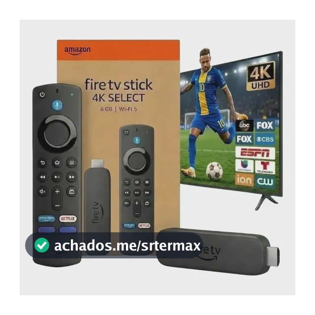 Amazon Firetv Stick 4k Stick Wi-fi-6 Com Alexa Por Voz Preto Preto De Voz