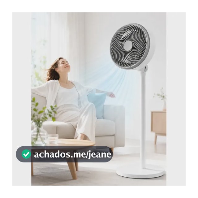 Ventilador De Coluna/mesa Rotação Potente Desmontável Torre Branco 110v