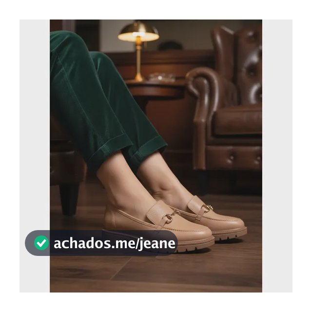 Sapato Mocassim Feminino Tratorado Beira Rio 4283104