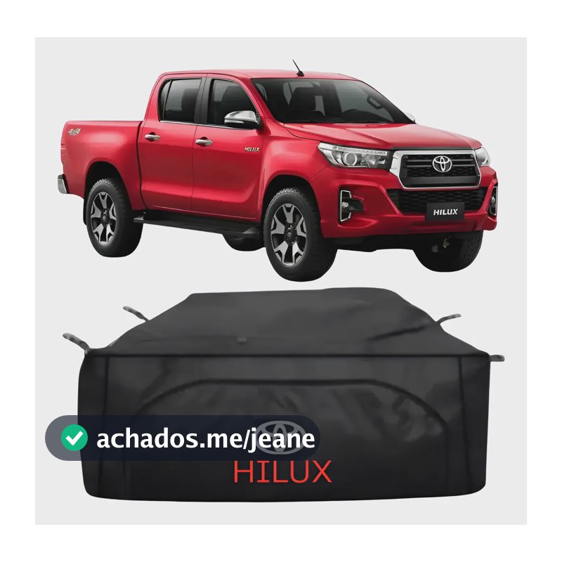 Bolsa Caçamba Impermeável 840 Lts Premium Todas Camionetes Hilux
