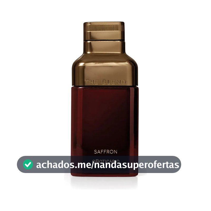 The Blend Saffron Eau De Parfum Masculino O Boticário 100ml