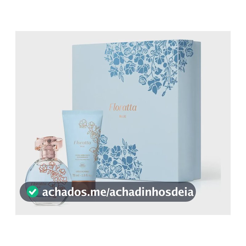 Floratta Blue Kit Presente O Boticário 2 Itens