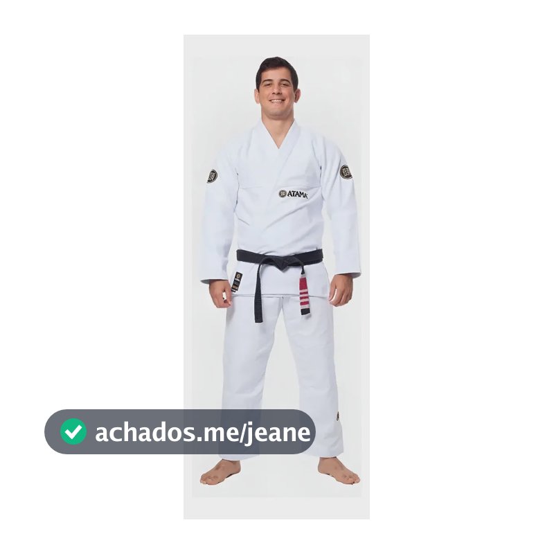 KIMONO JIU-JITSU ATAMA CLASSIC BRANCO A2