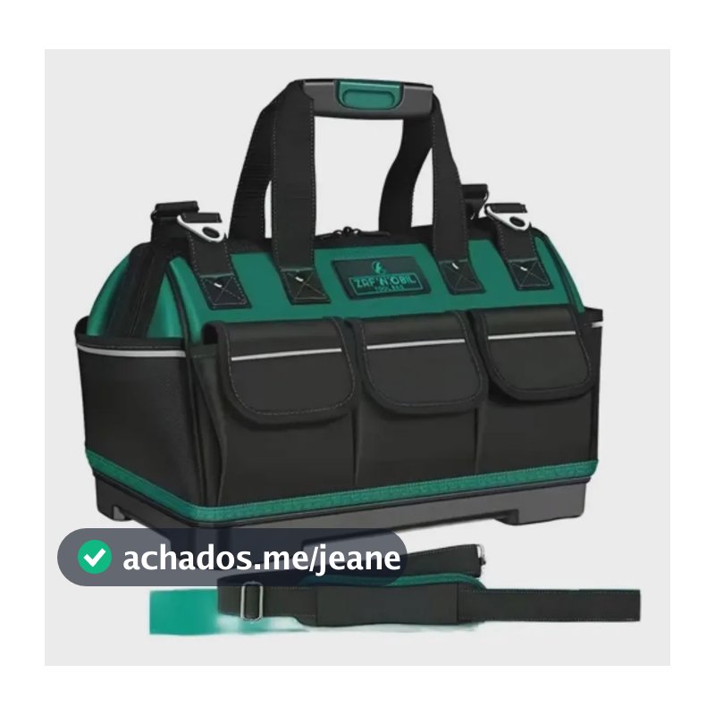 16 Polegadas Bolsa Para Ferramentas Elétricas Profissional Verde