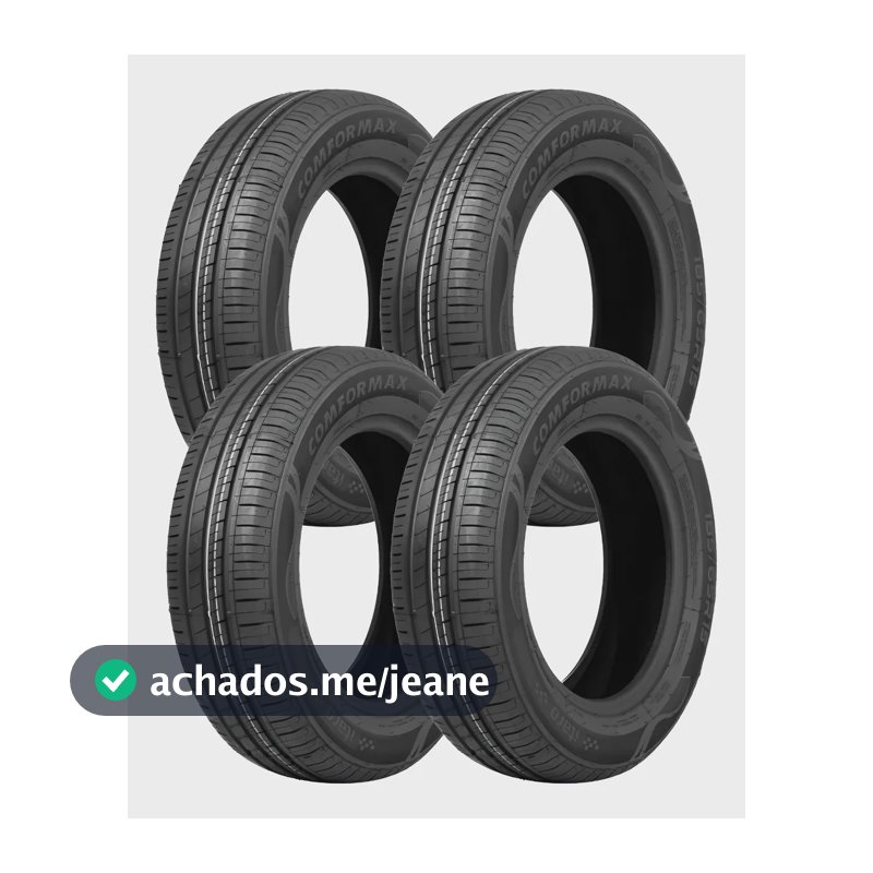 Jogo 4 Pneus Itaro Aro 13 Comformax 175/75r13 84t T