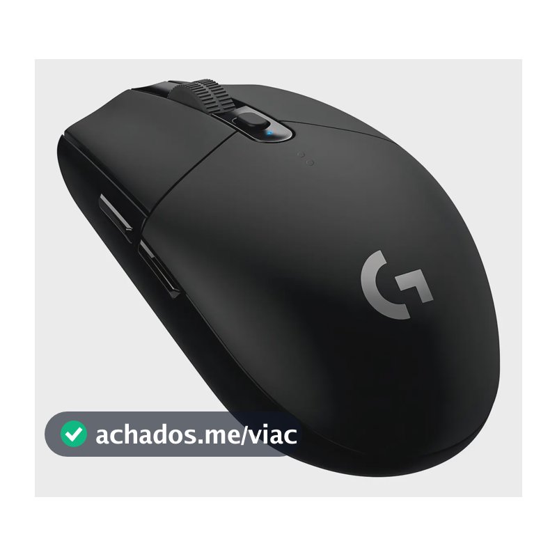 Mouse Gamer Sem Fio Logitech G Series Lightspeed G305 Preto