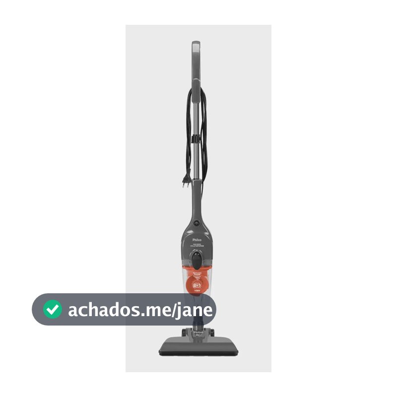 Aspirador De Pó Vertical 2 Em 1 1400w Philco Pas1550c Cor Cinza