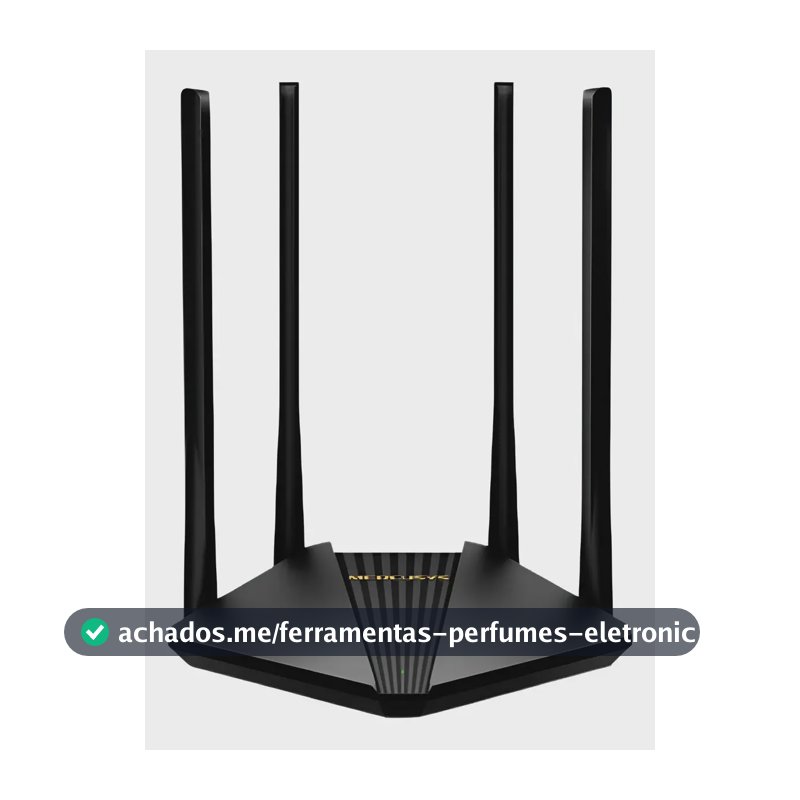 Roteador Mercusys MR30G AC1200 Wi-Fi Gigabit Banda Dupla com 4 Antenas