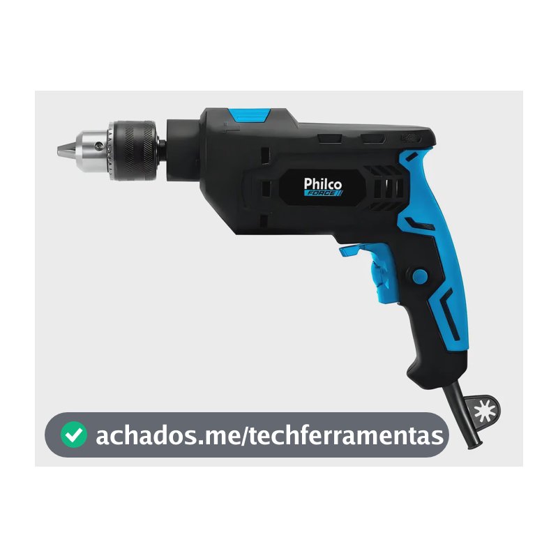 Furadeira De Impacto Force 3000 Rpm Mandril 13mm 850w Pfu04 - Philco