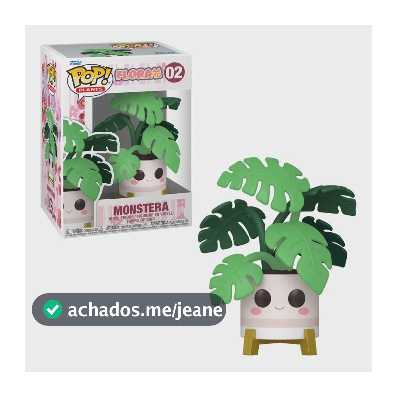 Boneco Funko Pop! Plantas - Monstera