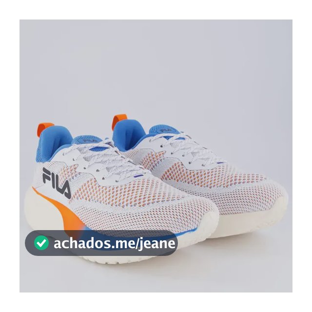 Tênis Fila Speed Lite Branco E Azul
